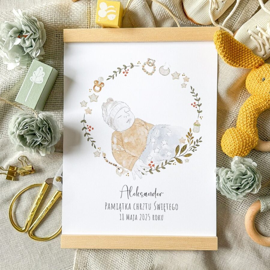 Pamiątka chrztu WZÓR 5