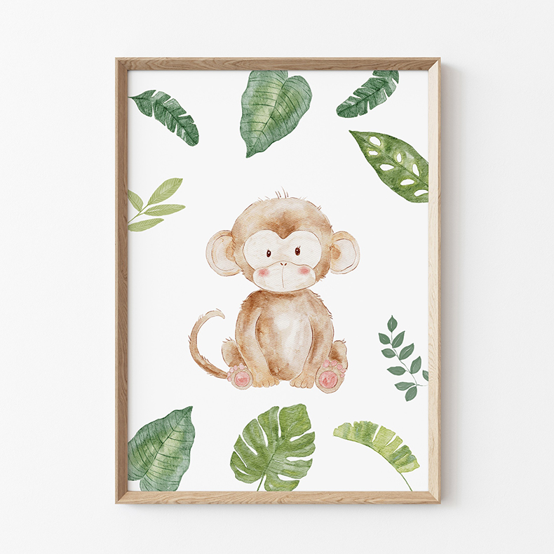 dekoracje do pokoju dziecka dżungla